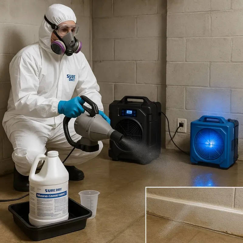 Sanitization and Odor Removal process in Albion, IL