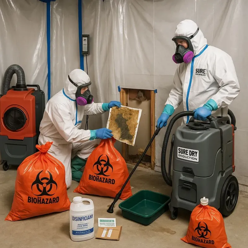Contaminated Water Handling Protocols process in Albion, IL